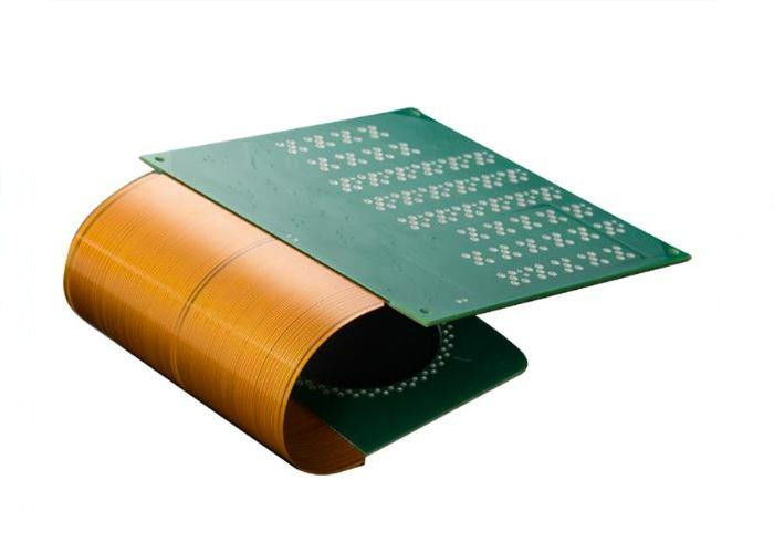 ISO14001 Green FR4 Ru 94V0 Sztywna elastyczna płytka PCB