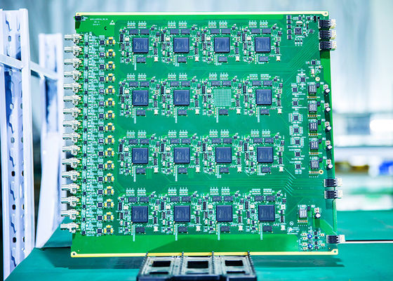 Płyta ceramiczna Prototyp zespołu PCB OSP, zespół PCB z otworem przelotowym